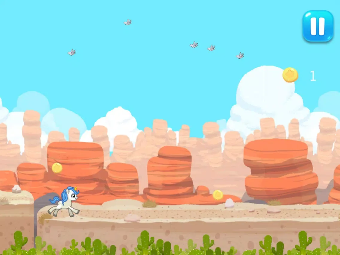 Little Dash Unicorn iPad  स्क्रीनशॉट