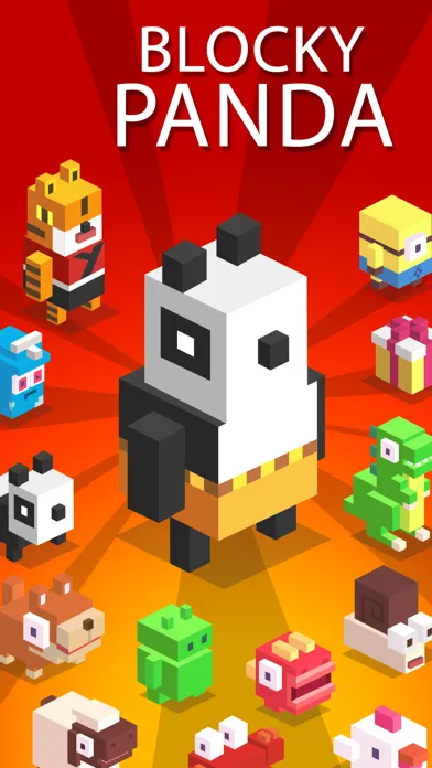 Blocky Panda - Don't Tap Wrong Tiles 3应用截图