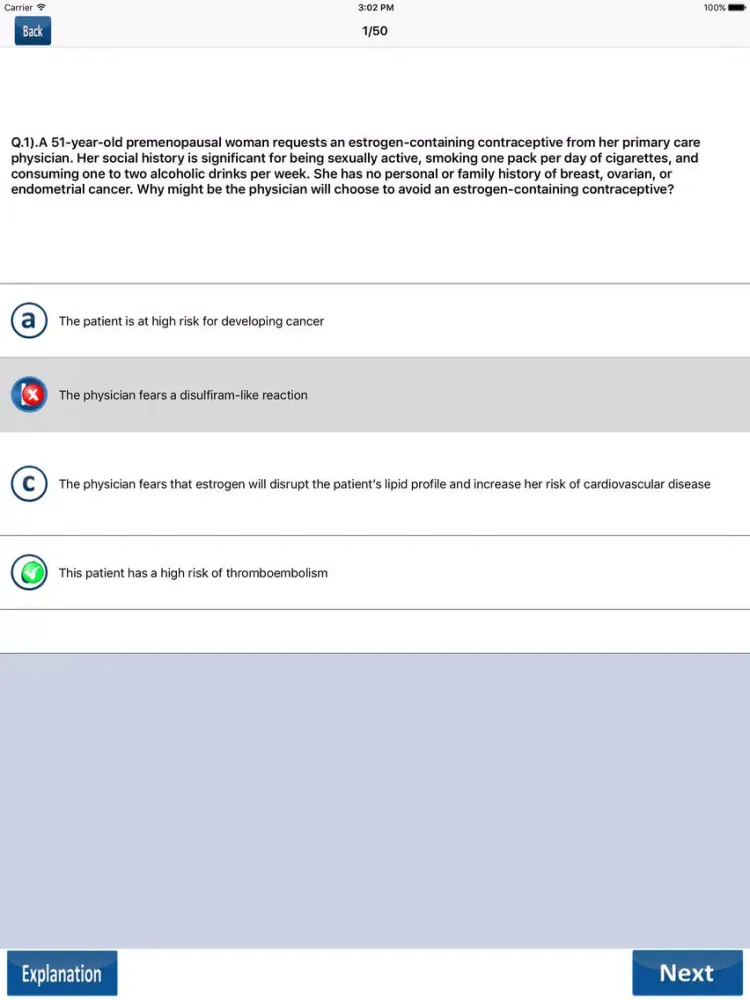 Zrzuty ekranu Pharmacology Exam Prep iPad 