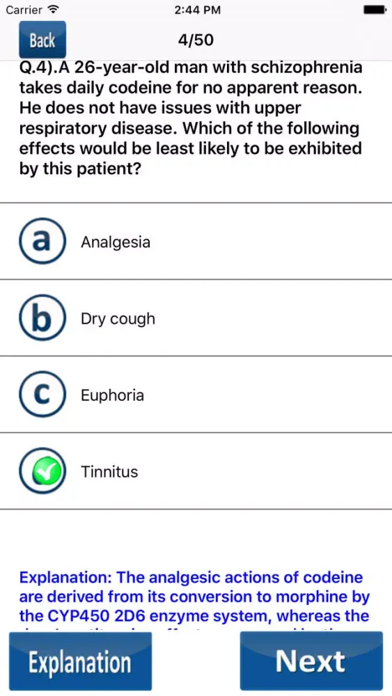 Zrzuty ekranu Pharmacology Exam Prep