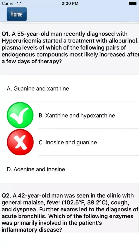 Zrzuty ekranu Pharmacology Exam Prep