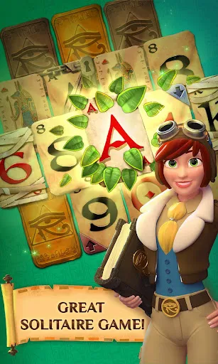 Tangkapan layar Pyramid Solitaire Saga