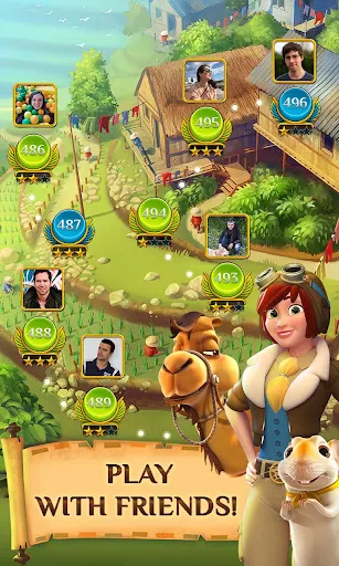 Tangkapan layar Pyramid Solitaire Saga