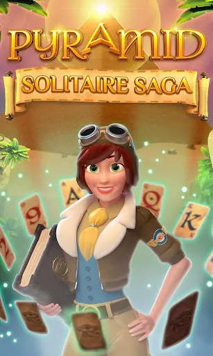 Tangkapan layar Pyramid Solitaire Saga