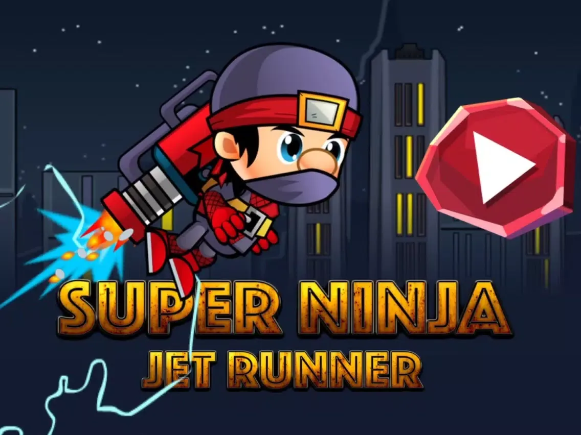 SUPER NINJA JET RUNNER iPad 应用截图