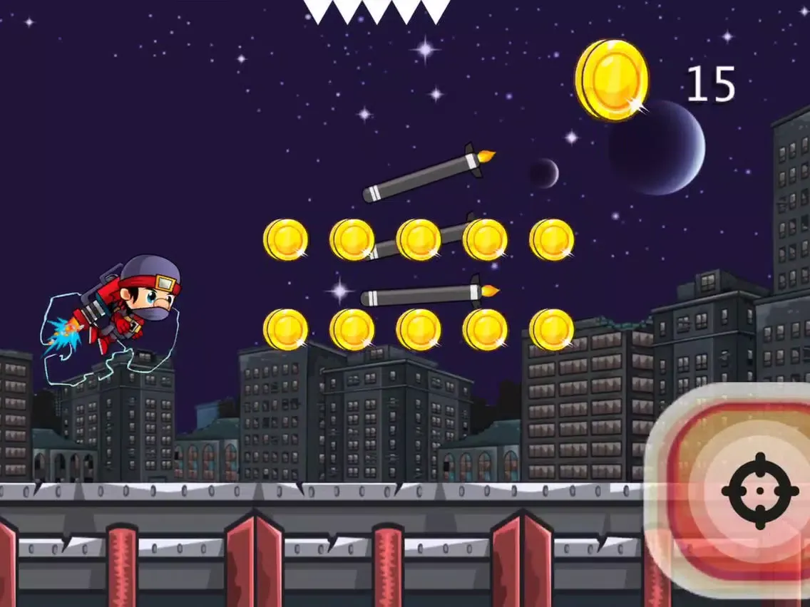 SUPER NINJA JET RUNNER iPad 应用截图