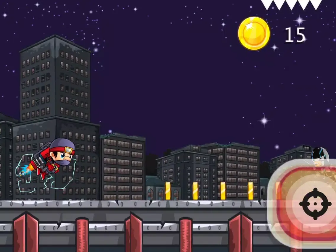 SUPER NINJA JET RUNNER iPad 应用截图