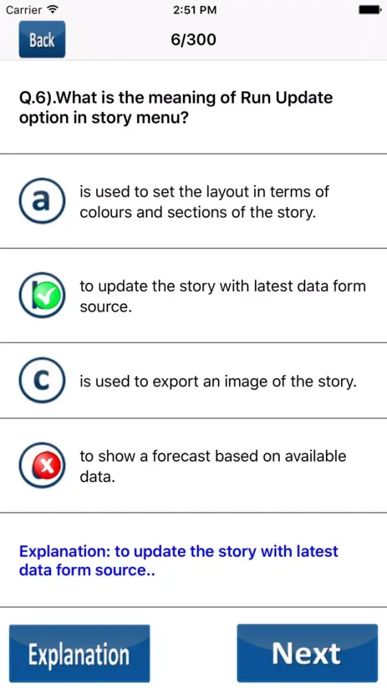 Capturas de pantalla de Quiz Questions for Tableau