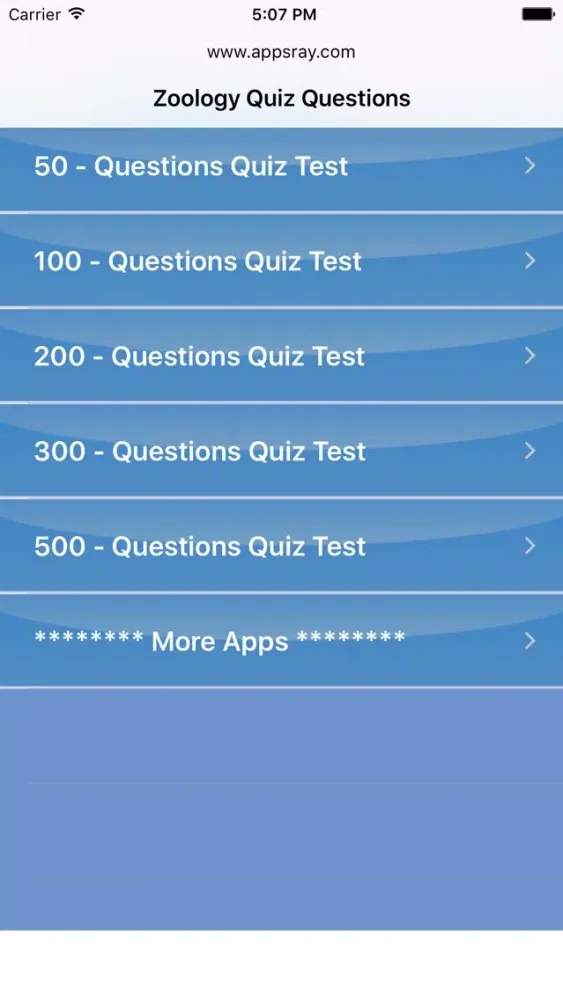 Zoology Quiz Pro Screenshots