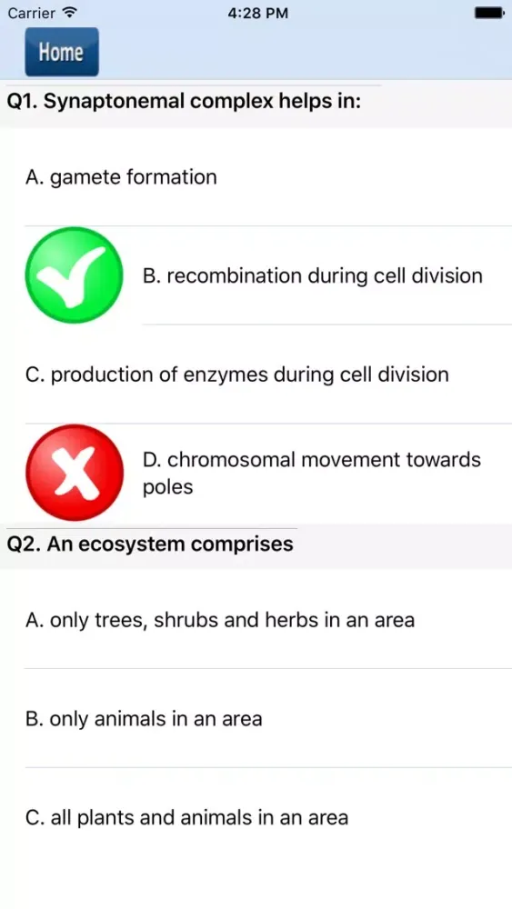 Zoology Quiz Pro Screenshots