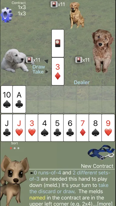 K9 Shanghai Rum: Phase Rummy स्क्रीनशॉट