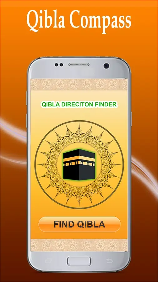 Tangkapan skrin Qibla Direction