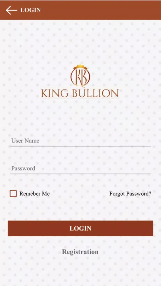 King Bullion Ekran Görüntüleri