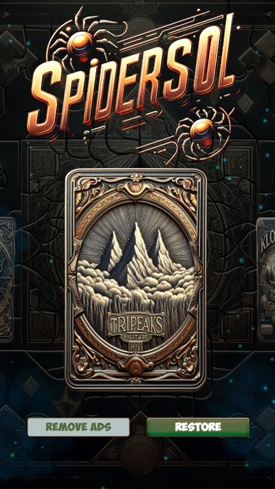 Capturas de tela do SpiderSol: King Card Game