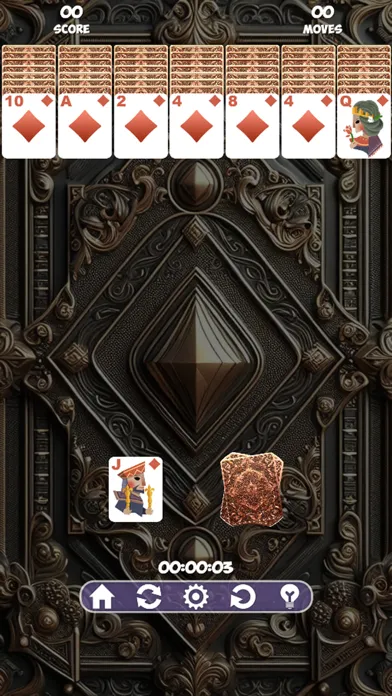 Capturas de tela do SpiderSol: King Card Game