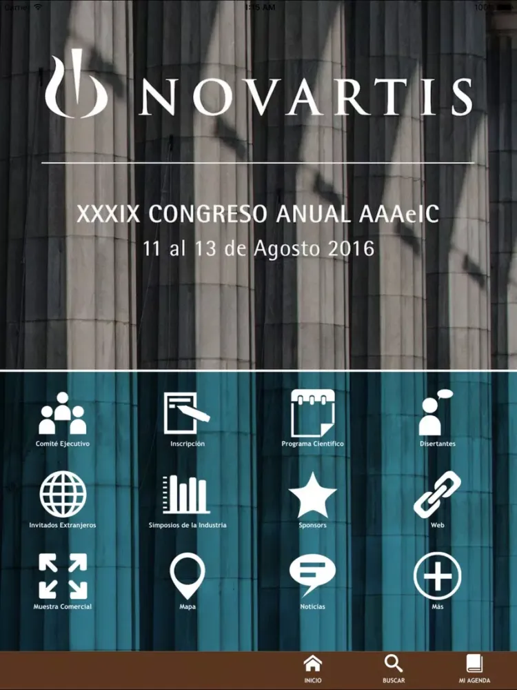 Congreso Anual AAAeIC 2016 iPad  Screenshots