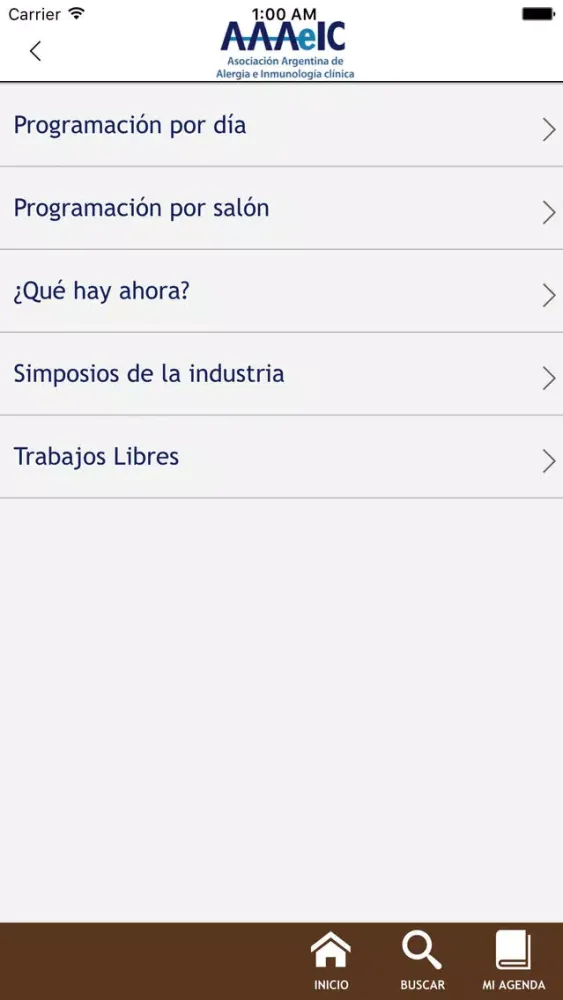 Congreso Anual AAAeIC 2016 Screenshots