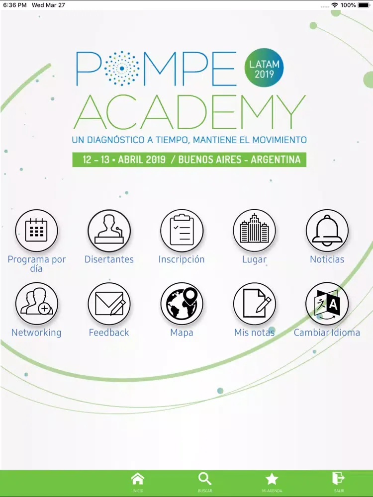 Pompe Academy Latam iPad  स्क्रीनशॉट