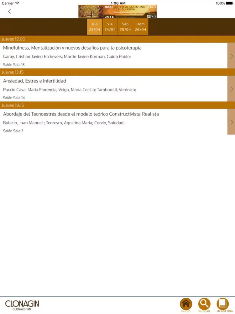 Скриншоты APSA 2016 iPad 