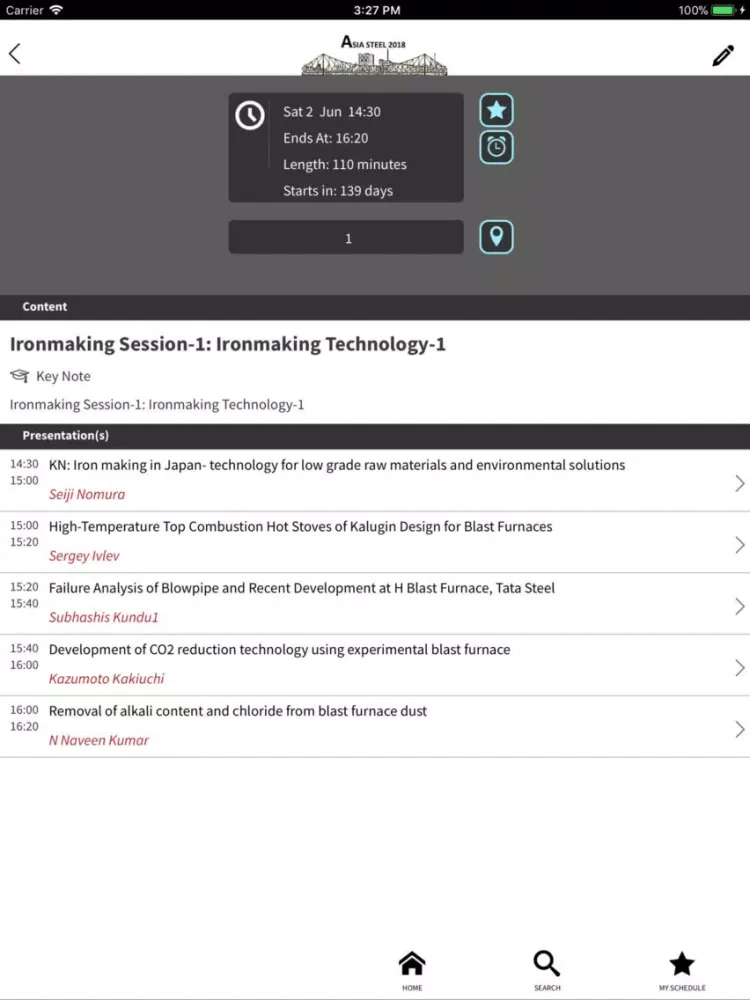 Captures d'écran de Asia Steel 2018 iPad 