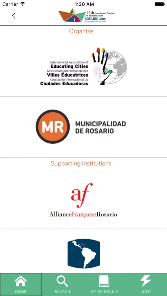 Ciudades Educadoras 2016 سکرین شاٹس