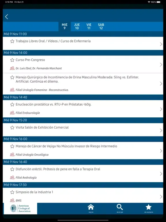 43 Congreso de Urologia iPad  স্ক্রিনশট