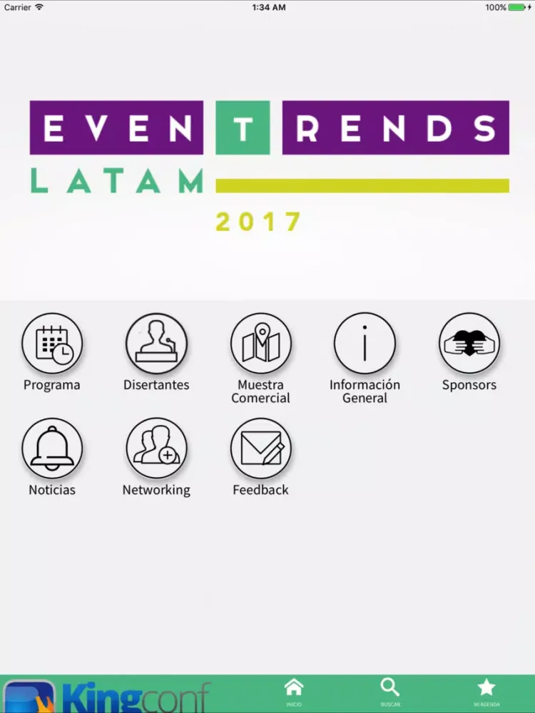 Скриншоты EvenTrends 2017 iPad 