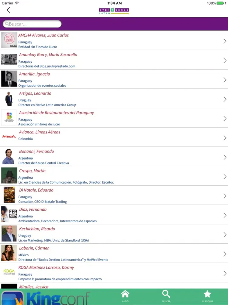 Скриншоты EvenTrends 2017 iPad 