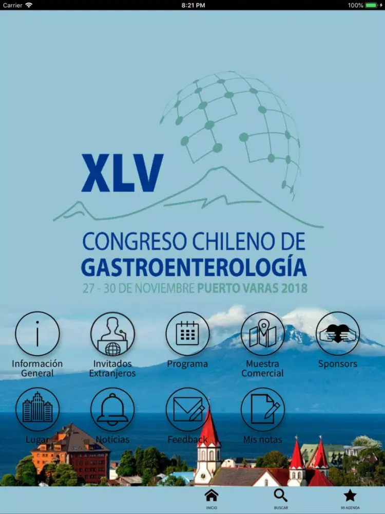 XLV CONGRESO GASTROENTEROLOGÍA iPad  スクリーンショット