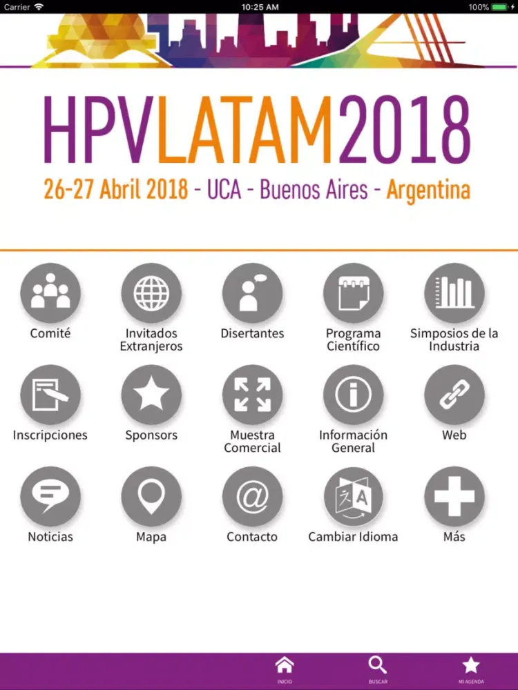 Captures d'écran de HPV 2018 iPad 