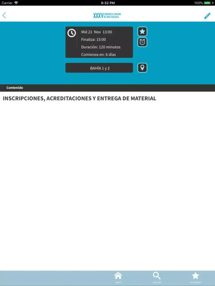 Скриншоты Congreso Infectología 2018 iPad 