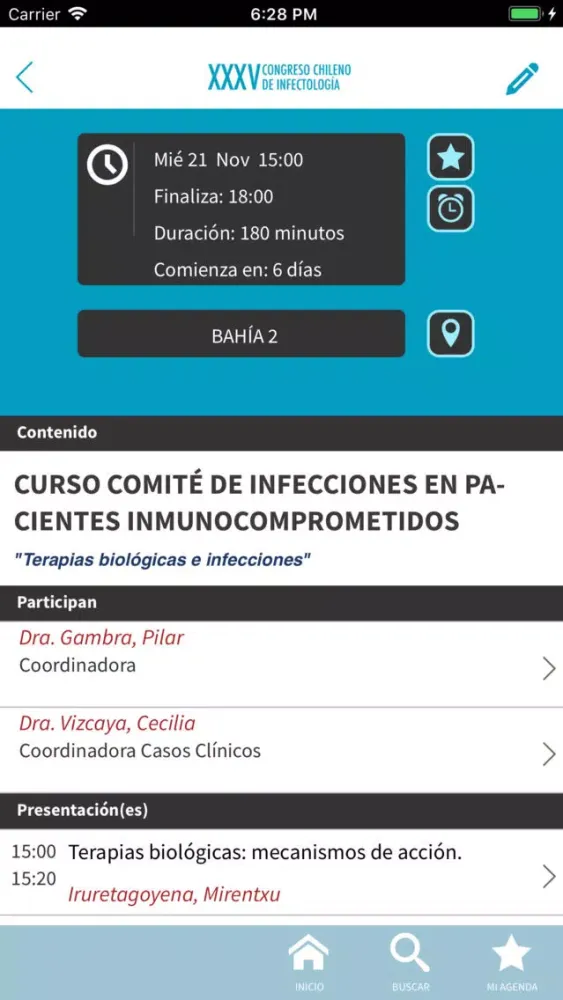 Скриншоты Congreso Infectología 2018