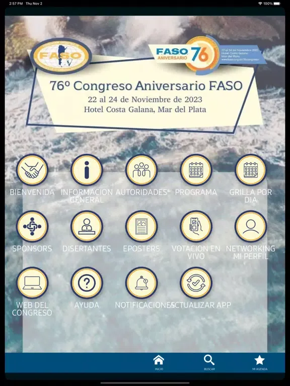 76º CONGRESO ANIVERSARIO iPad  স্ক্রিনশট