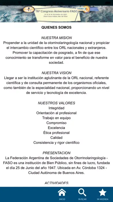 76º CONGRESO ANIVERSARIO স্ক্রিনশট
