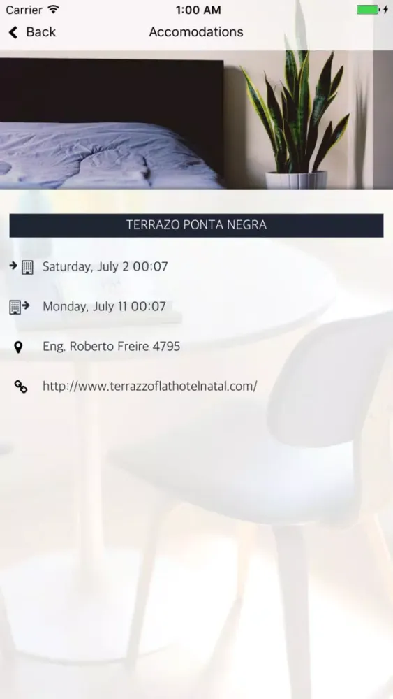 Tangkapan layar Kingtrips