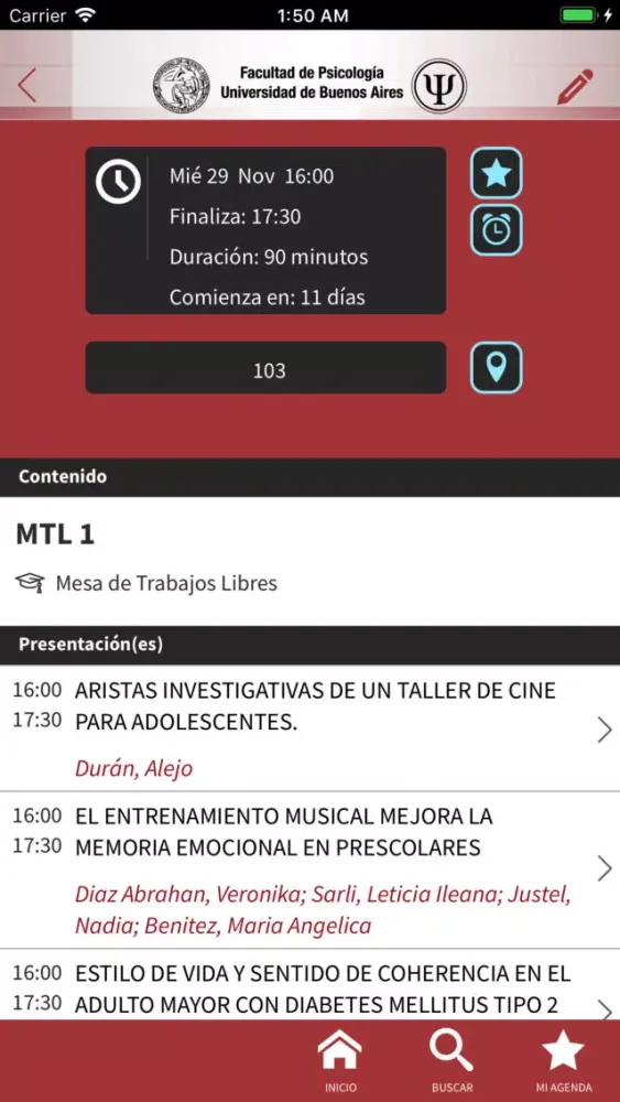 CONGRESO DE PSICOLOGÍA UBA 스크린샷