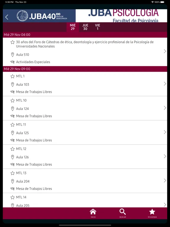 Congreso de Psicología iPad 应用截图