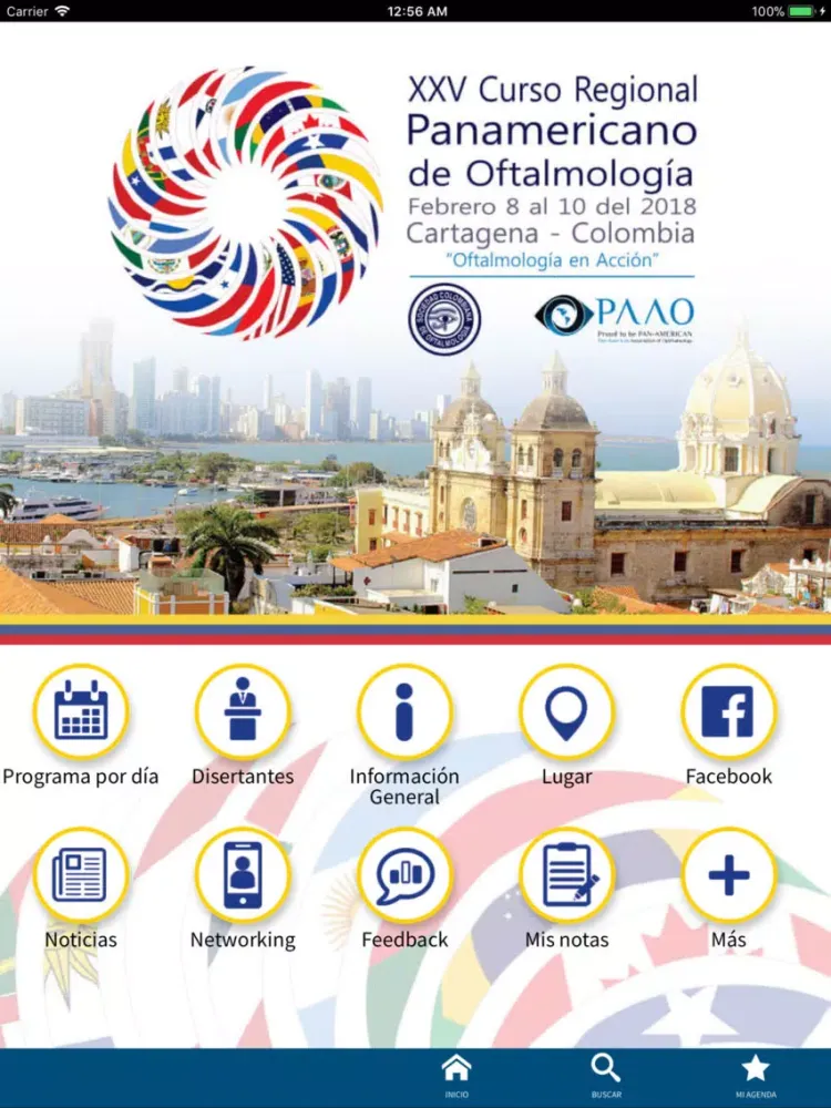 Regional PAAO iPad  Screenshots