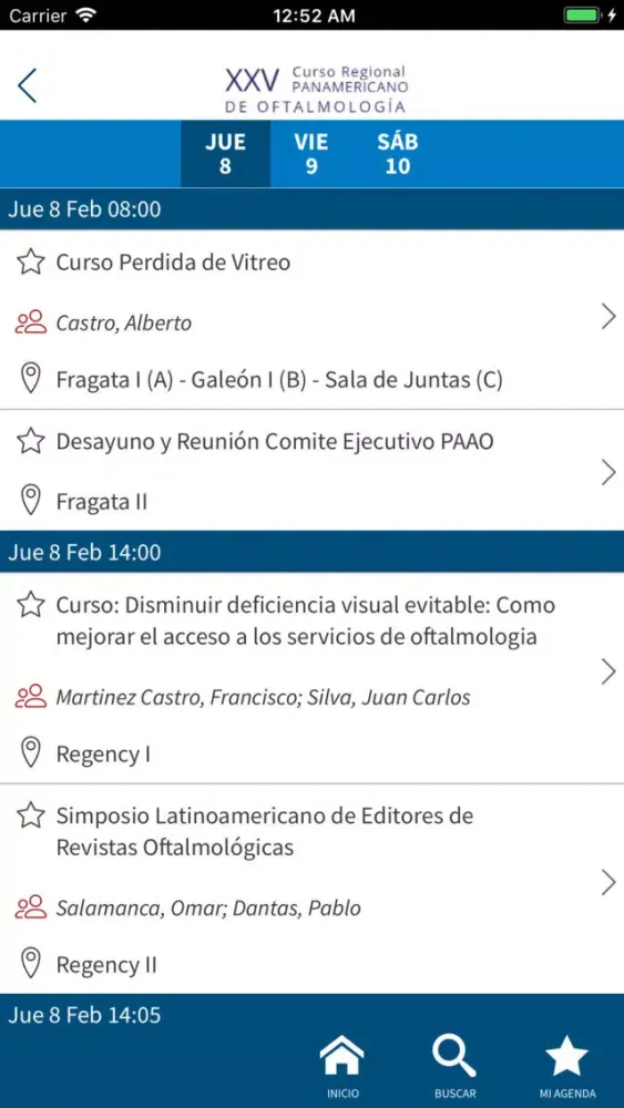 Regional PAAO Screenshots