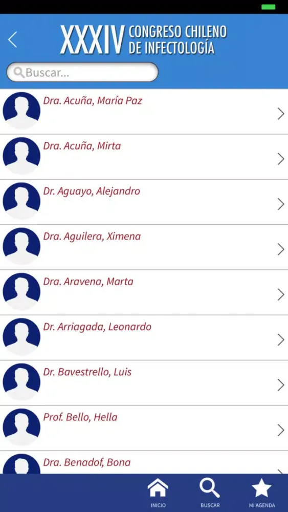 Скриншоты CONGRESO INFECTOLOGÍA 2017