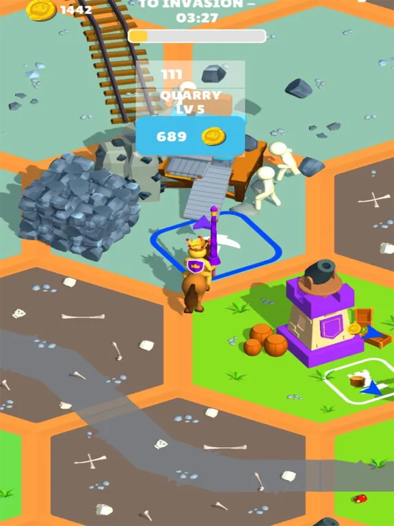Kingdom Quest- Conquer Build iPad  Screenshots