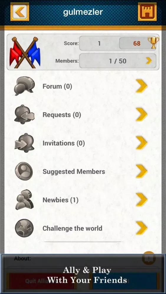 Master of War Strategy Game স্ক্রিনশট