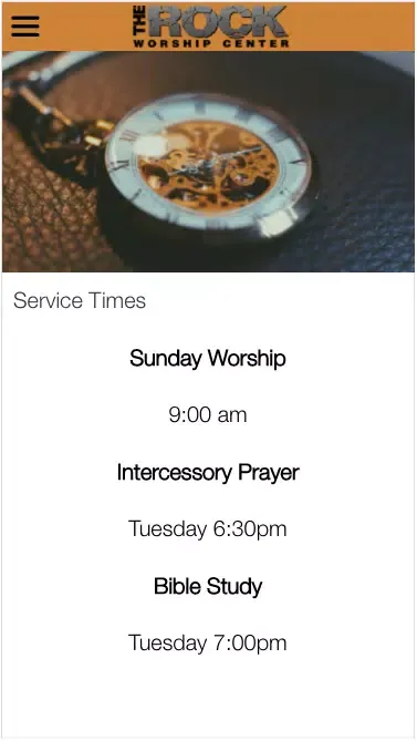 Capturas de pantalla de The ROCK Worship Center