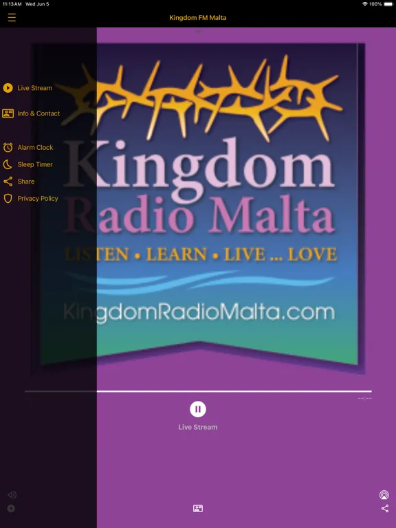 Kingdom Radio Malta iPad  Ekran Görüntüleri