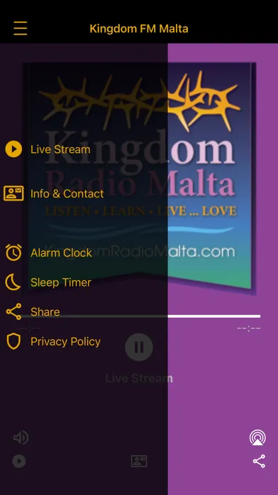 Kingdom Radio Malta Ekran Görüntüleri
