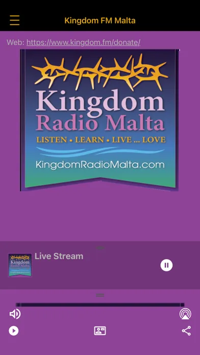 Kingdom Radio Malta Ekran Görüntüleri