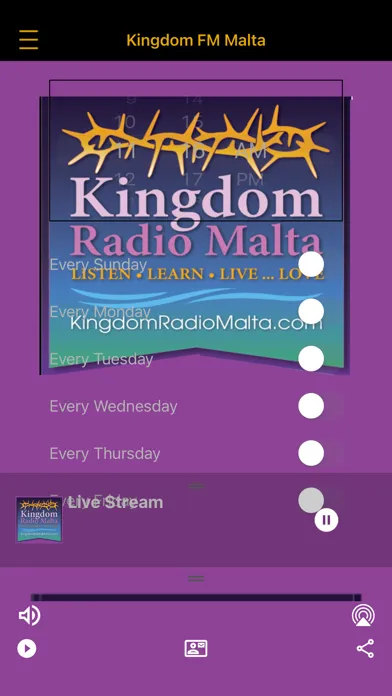 Kingdom Radio Malta Ekran Görüntüleri