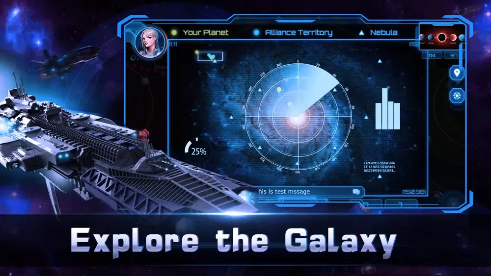 Zrzuty ekranu Galaxy in War