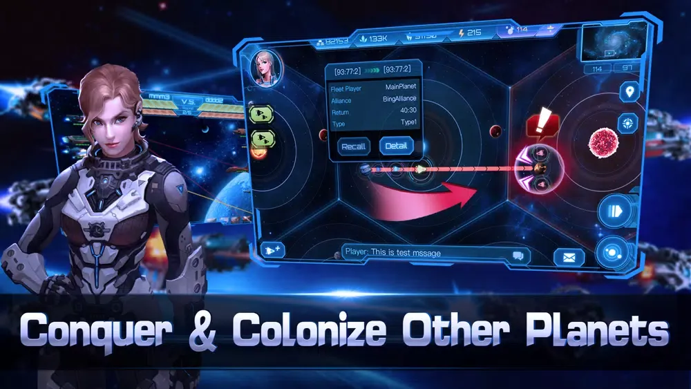 Zrzuty ekranu Galaxy in War
