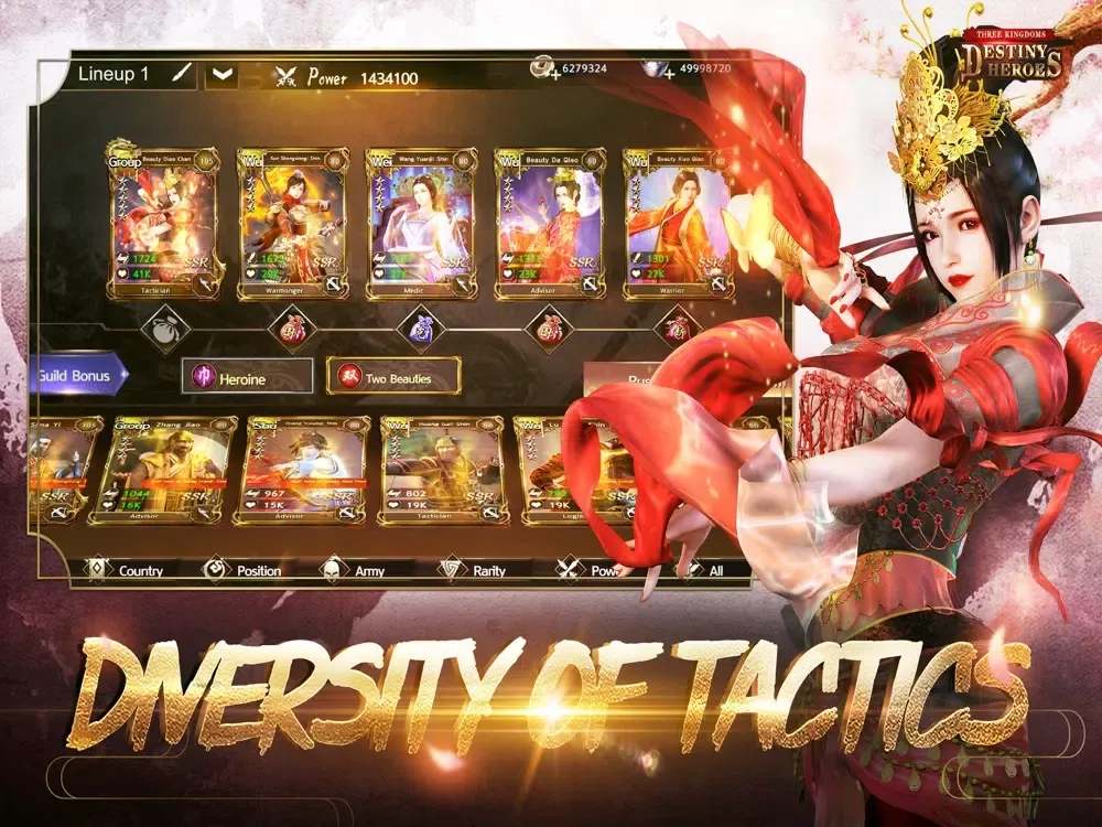 Three Kingdoms: Destiny Heroes iPad  Screenshots